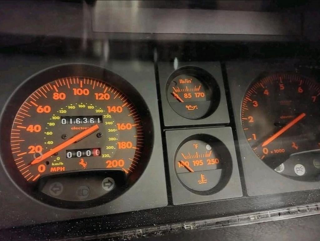 Ferrari testarossa  tacho klok, Ophalen of Verzenden, Ferrari