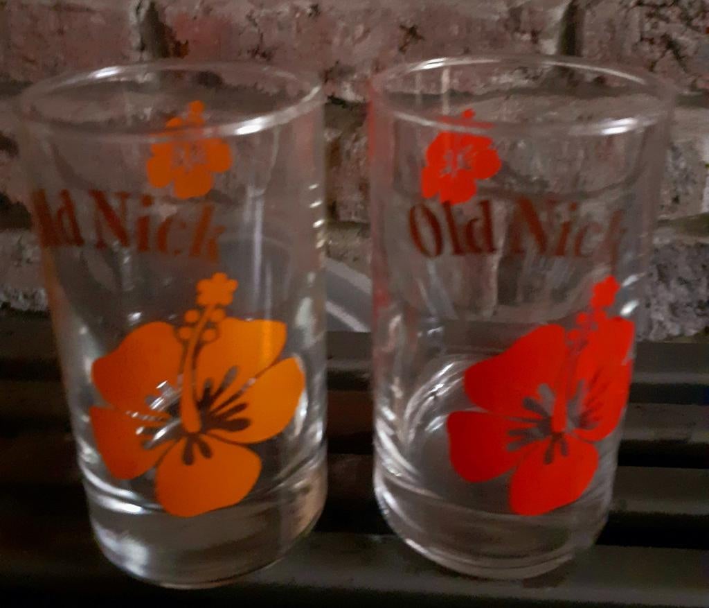 2 Verres OLD NICK, Enlèvement, Comme neuf