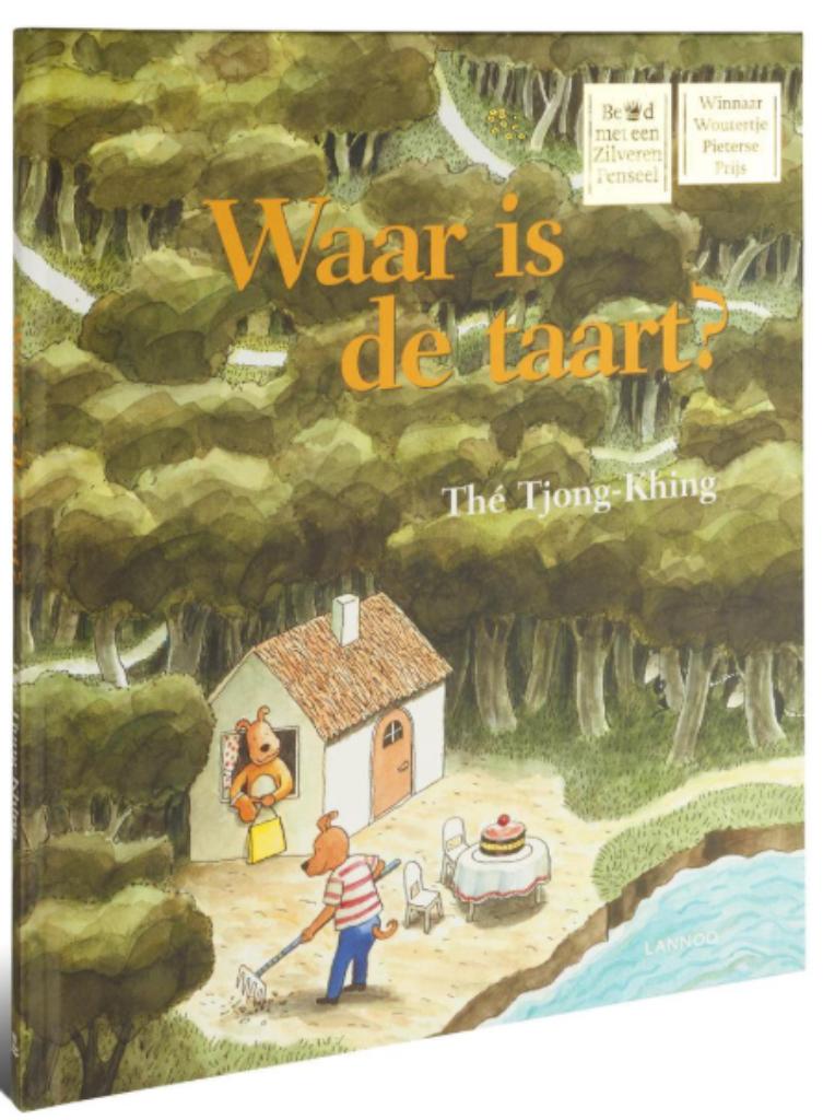 Waar is de taart - Tjong-Khing, Boeken, Ophalen, Zo goed als nieuw, Prentenboek