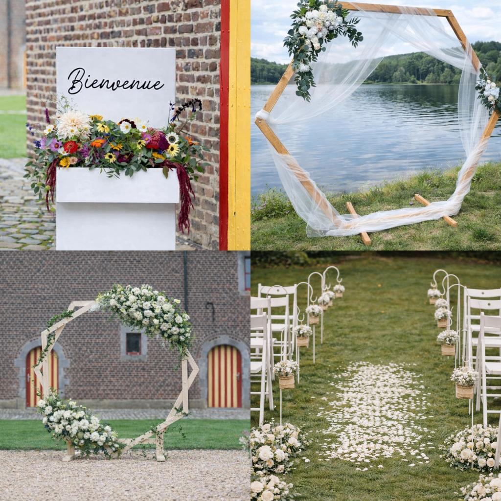 Décorations de mariage en location, Enlèvement, Comme neuf, Décoration