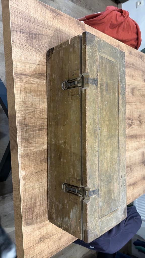 Caisse de munitions allemande ww2, Enlèvement