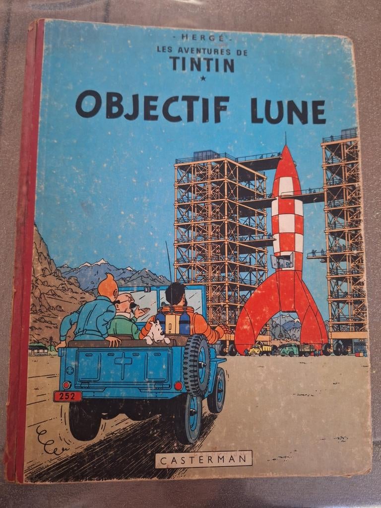 tintin objectif lune, Collections, Enlèvement ou Envoi, Tintin, Utilisé