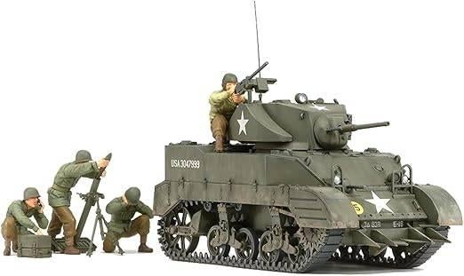 Tamiya | M5A1 | 1:35 | GRATIS LEVERING, Tank, -, Verzenden, Nieuw