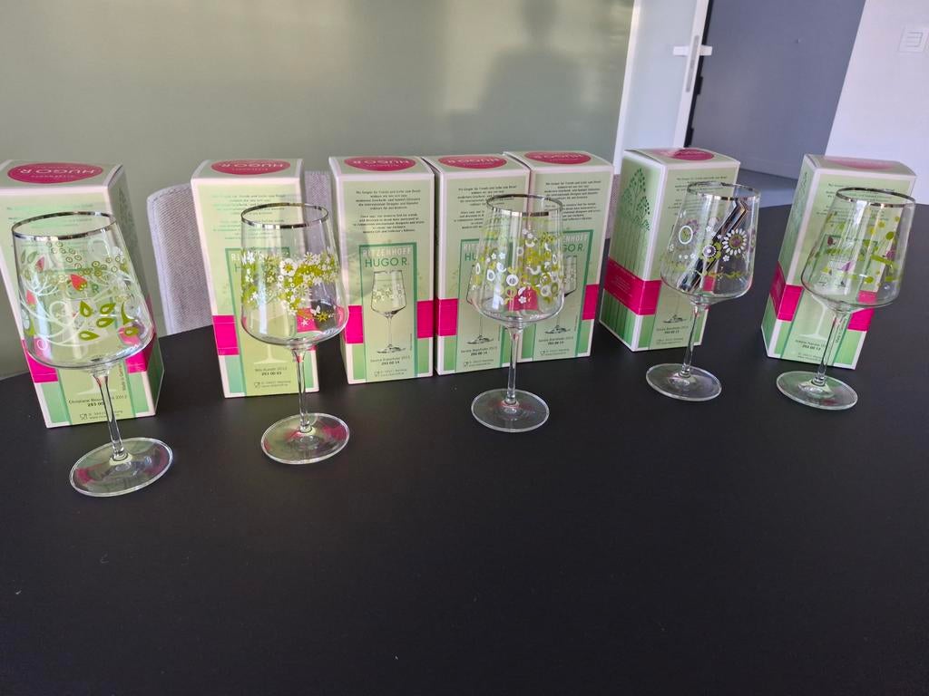 Aperitief glazen Ritzenhoff serie HUGO R., Verzamelen, Glas en Drinkglazen, Ophalen