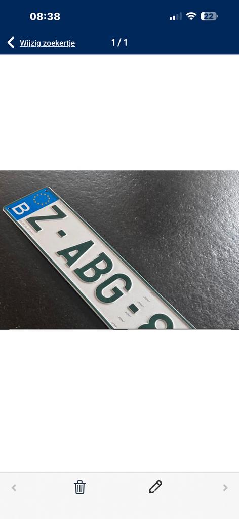 KEURING-HERKEURING-TRANSPORT-Z PLAAT, Ophalen