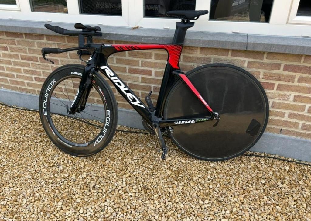 TT-fiets Ridley, Fietsen en Brommers, 28 inch, Carbon, Zo goed als nieuw, Ophalen