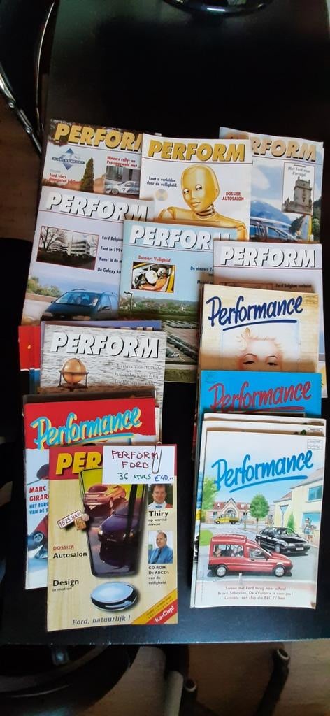 Perform  Ford   36 stuks 1970 1990, Ophalen of Verzenden, Zo goed als nieuw, Ford