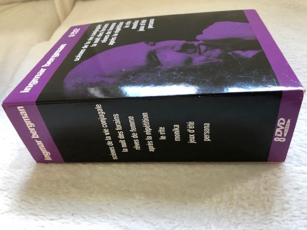 DVD Box Ingmar Bergman 8 DVD, Overige genres, Ophalen of Verzenden, Zo goed als nieuw, 1940 tot 1960