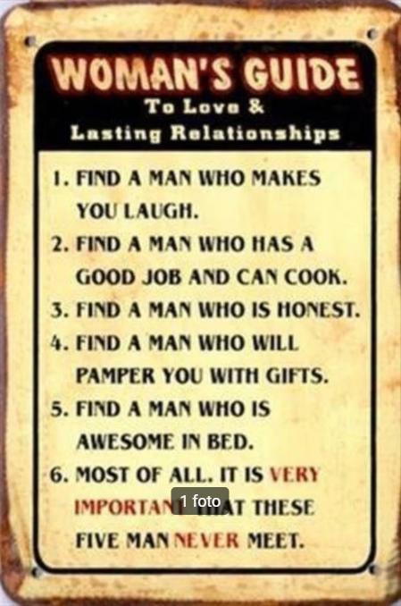 Metalen rusty-old vintage look wandplaat humor Woman's Guide, Huis en Inrichting, Ophalen of Verzenden, Nieuw