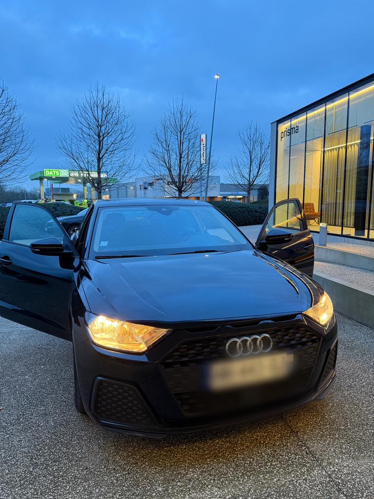 Audi A1 Sportback, Auto's, Audi, Voorwielaandrijving, A1, Zwart, Leder
