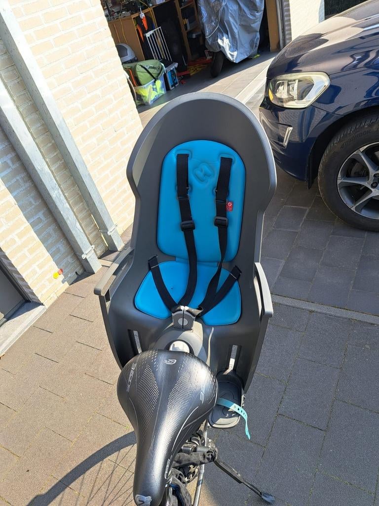 Hamax fietsstoeltje, Gebruikt, Achterzitje, Hamax, Voetsteuntjes