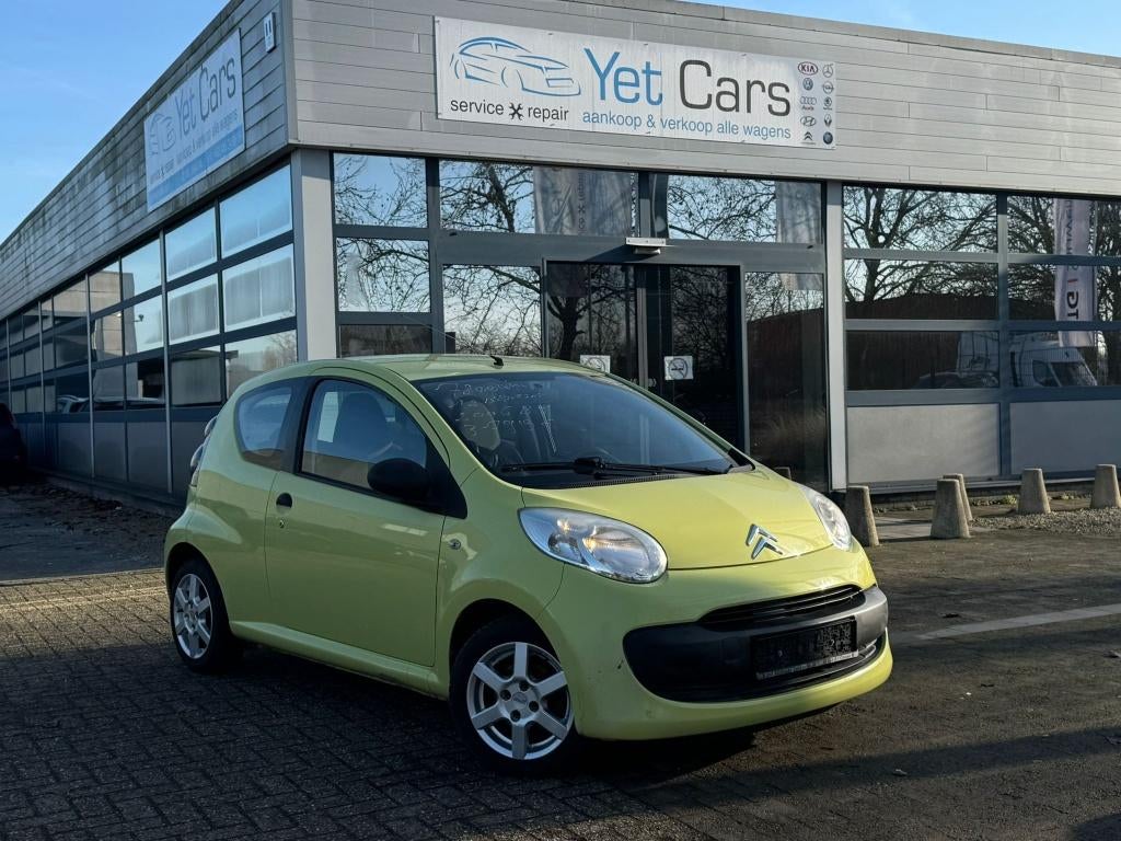 Citroen c1 benzine met keuring en garantie, Auto's, Citroën, Voorwielaandrijving, Zwart, 4 cilinders, Bedrijf