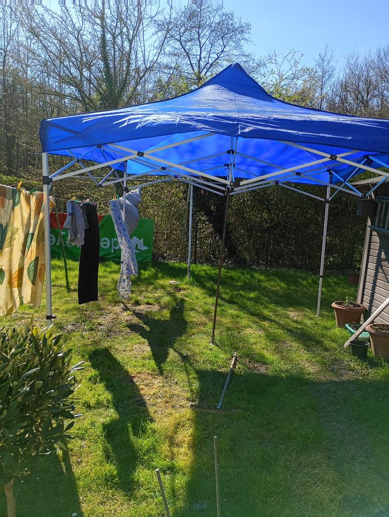 Vouwtent 3X3 Nieuw nooit gebruikt, Ophalen, Zo goed als nieuw