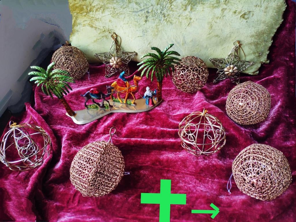 Lot noël décorations orientales, Diversen, Kerst