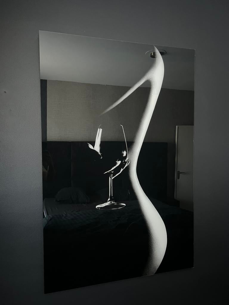 Prachtig glasschilderij 80x120, Ophalen of Verzenden, Zo goed als nieuw