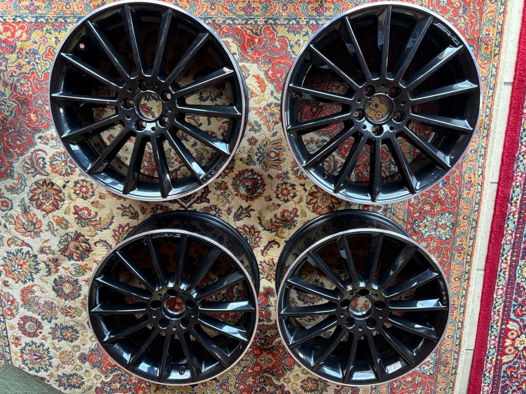 Originele Amg velgen 19 inch, Auto-onderdelen, Banden en Velgen, Ophalen, 19 inch, Velg(en)