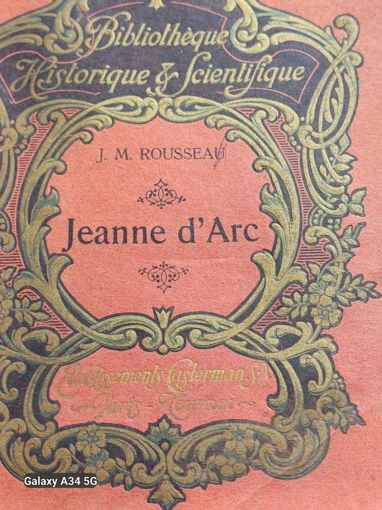 Jeanne d'Arc, Antiquités & Art, Enlèvement ou Envoi, G.M. Rousseau   Tournai
