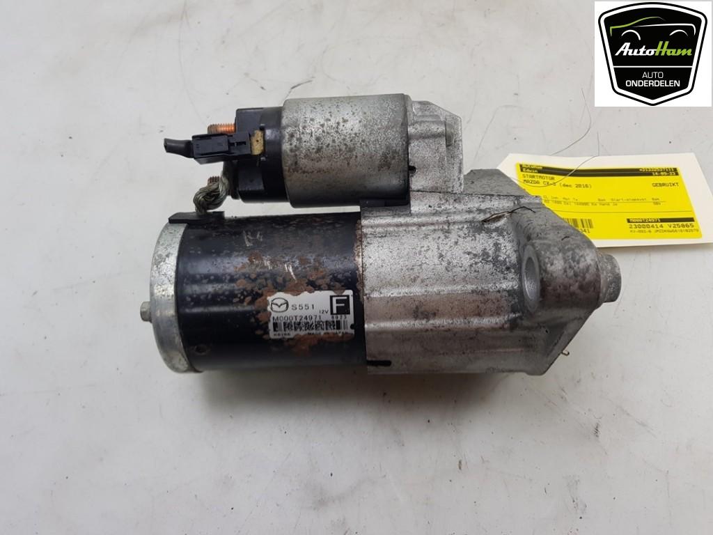 DÉMARREUR Mazda CX-3 (DJ / DK) (|M000T24971|S55118400|), Hitdorfer Straße 73
51371  Leverkusen, DE, Mazda, Utilisé, Info@mazda.de