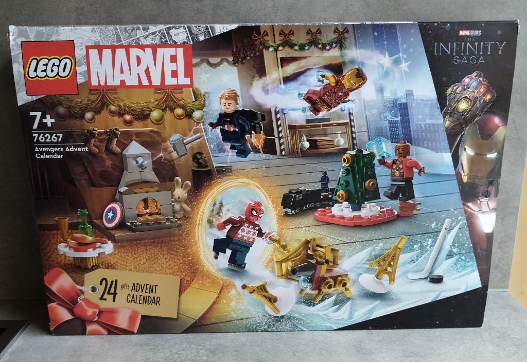 lego marvel 76267 avengers adventkalender, Enfants & Bébés, Jouets | Duplo & Lego, Neuf, Lego, Ensemble complet, Minifigurines incluses
