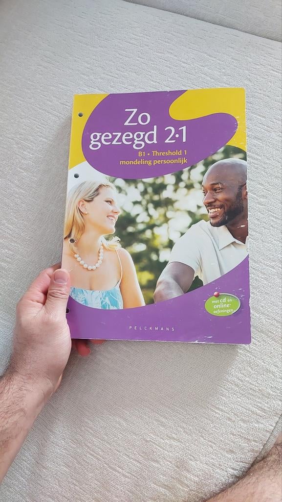 Zo gezegd 2.1 Mondeling, Boeken, Ophalen