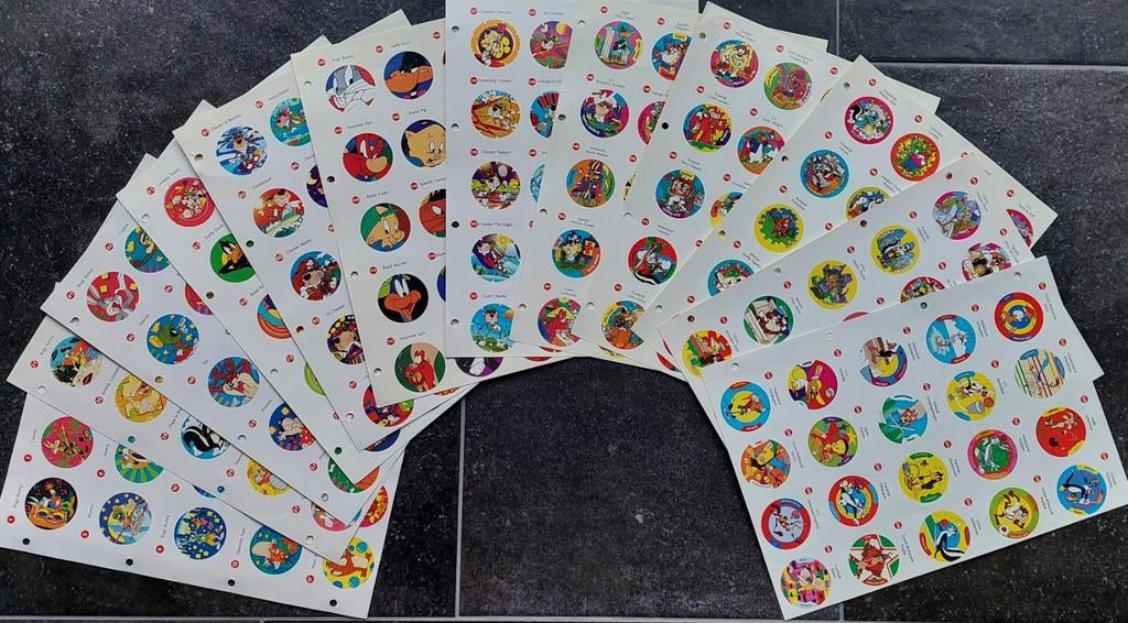 Flippo bladen map 1 & 2 (los te koop), Verzamelen, Flippo's, Verzenden, Spiek, Verzameling, Met verzamelmap(pen)