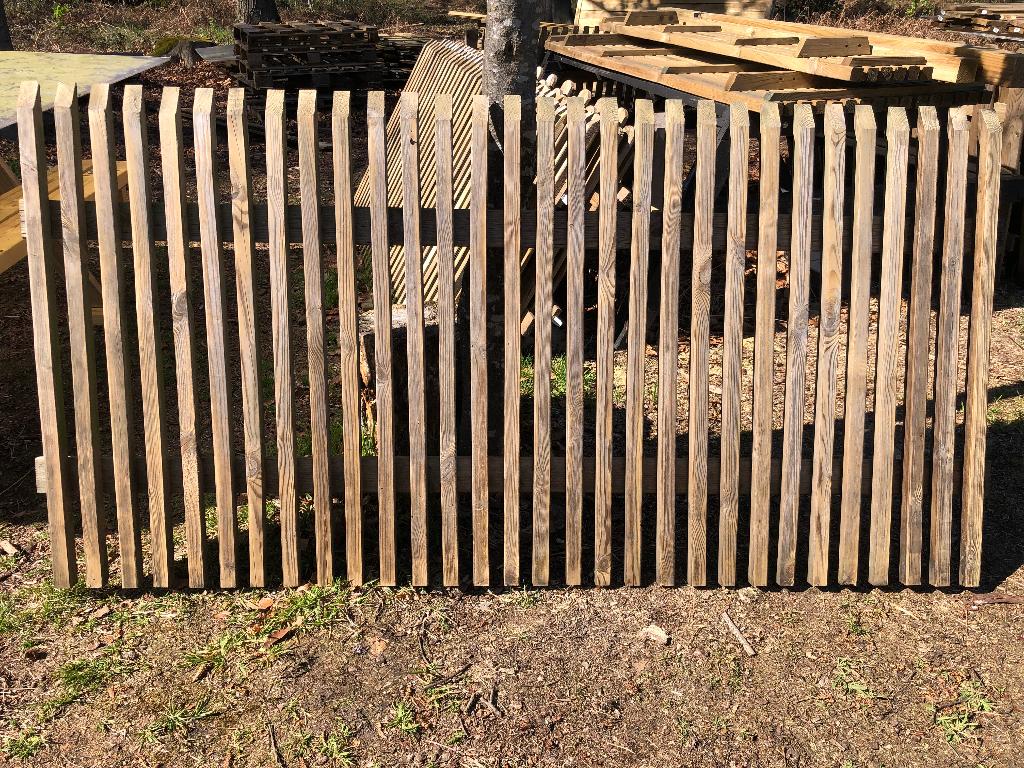 Hekken, Tuin en Terras, Ophalen, Nieuw, Hout, Spijlenhekwerk