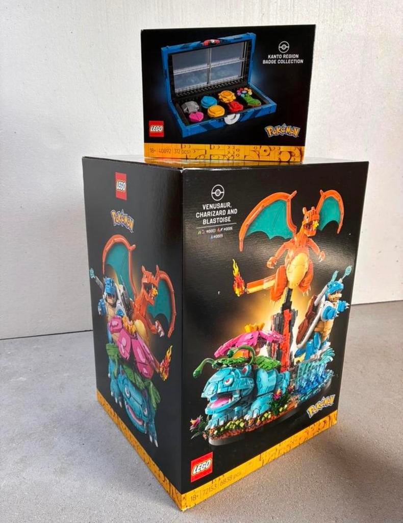 LEGO Pokemon 72153 et 40892, Enlèvement ou Envoi, Neuf, Ensemble complet, Lego