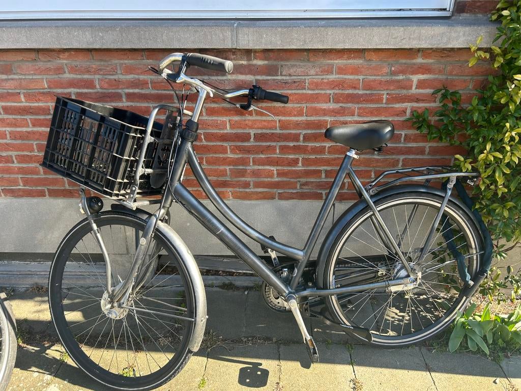 Blauwe fiets van Cortina, Fietsen en Brommers, Fietsen | Dames | Omafietsen, Ophalen, Zo goed als nieuw, Versnellingen