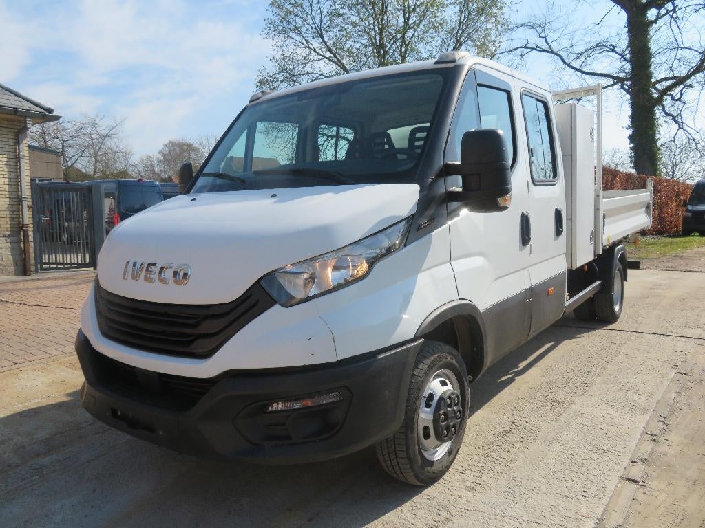 Iveco Daily 35C16 3.0 - Dubbel cabine - Kipper - 2022 - €6d, Auto's, Bestelwagens en Lichte vracht, 4 deurs, Achterwielaandrijving