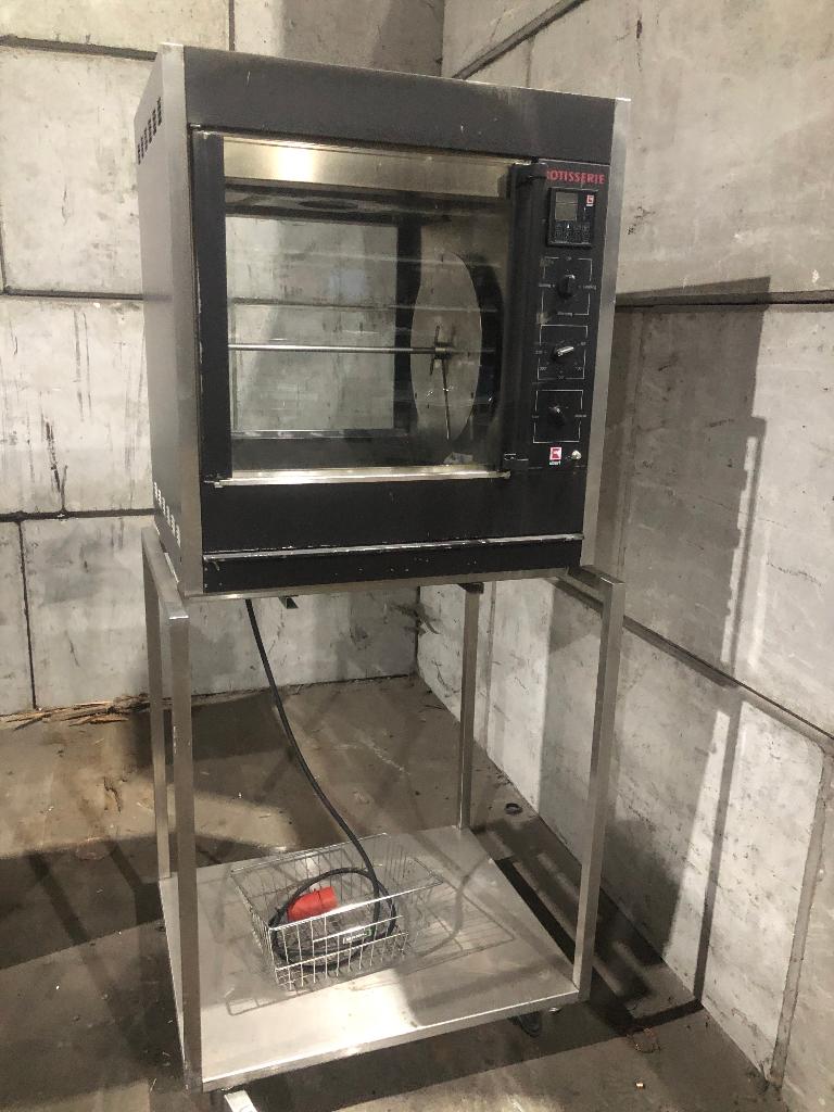 Ubert Grill kippengrill RT-303 / zonder grill mandjes, Ophalen, Gebruikt, Vrijstaand, Grill