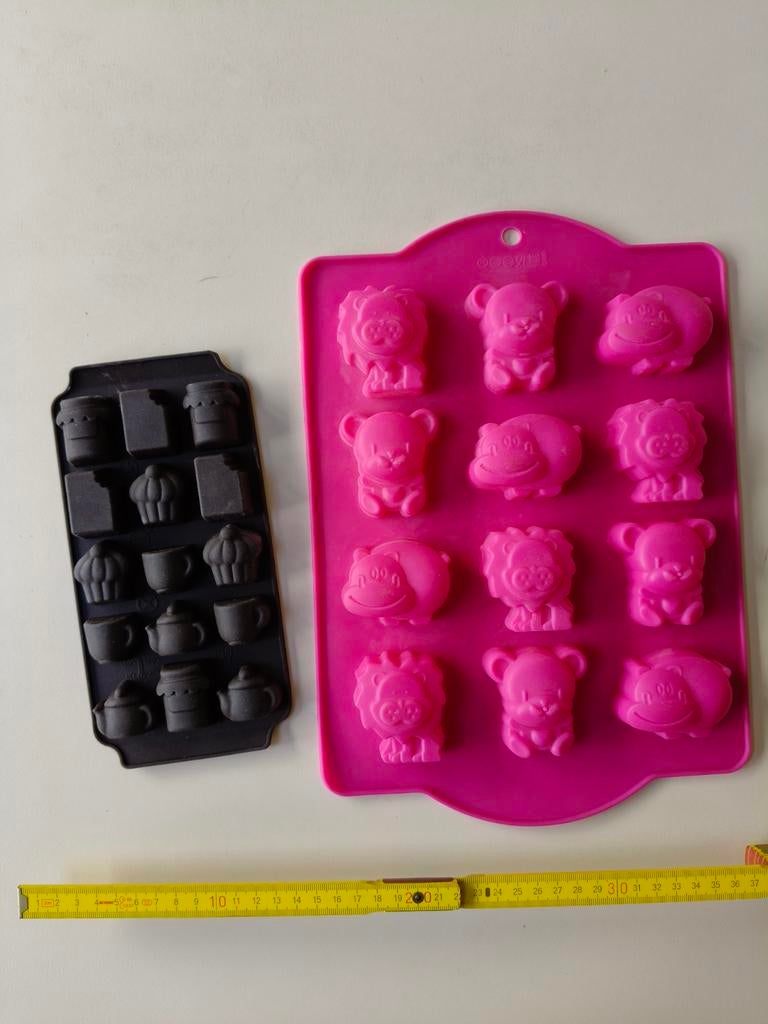 Siliconen bakvormen, Ophalen of Verzenden, Zo goed als nieuw, Bakvorm