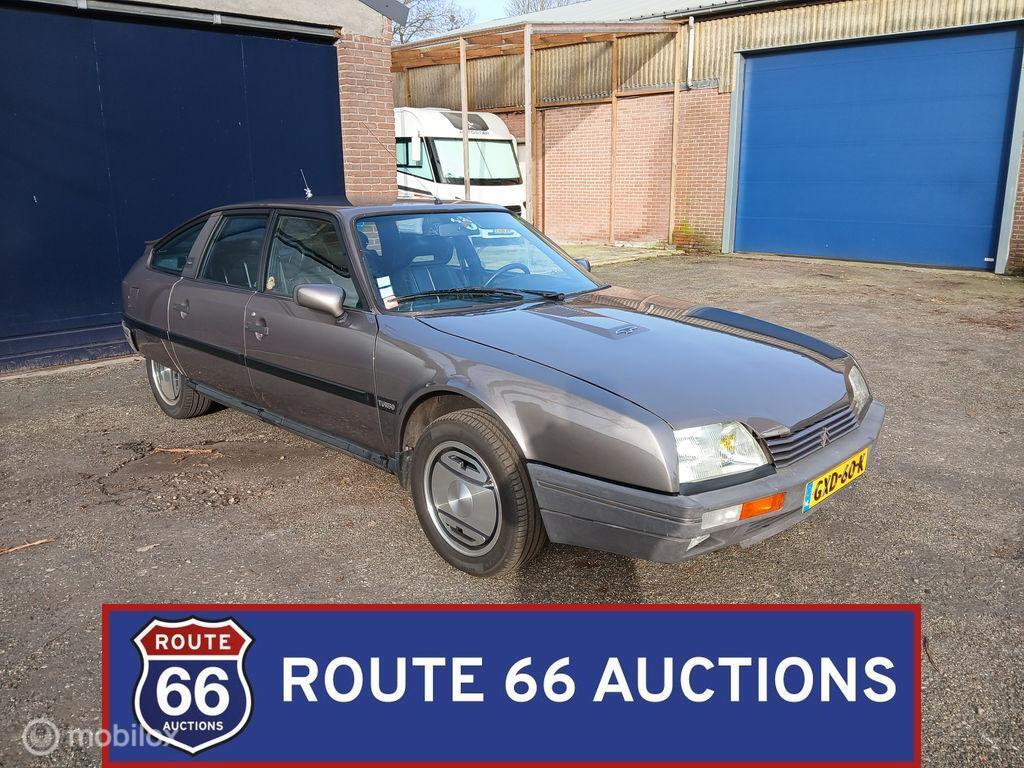 CX GTI TURBO 2 | 1987 | Route 66 Auctions, Citroën, Zwart, Bedrijf, Handgeschakeld
