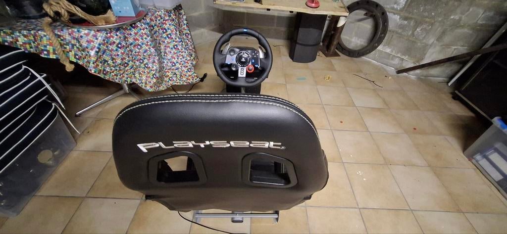 Logitech g29 sim race stuur ps4 en ps5 en playseat, Ophalen