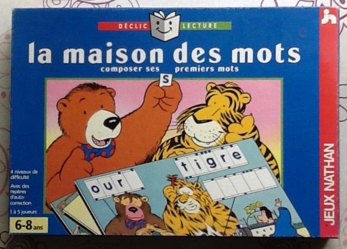 Jeu La maison des mots, composer ses premiers mots, Enfants & Bébés, Enlèvement ou Envoi, Utilisé, Langue et Lecture
