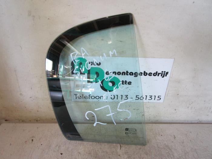 Portierruit 4Deurs rechts-achter van een Opel Signum (Signum, Gebruikt, -, -, Ophalen of Verzenden