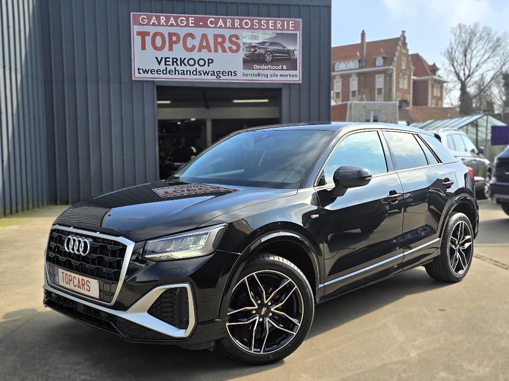 ✔AUDI Q2 35TFSi Sline Stronic 2024❕ 18000km❗ Apps, Camera,.., Autos, Audi, Argent ou Gris, Achat, Entreprise, Noir