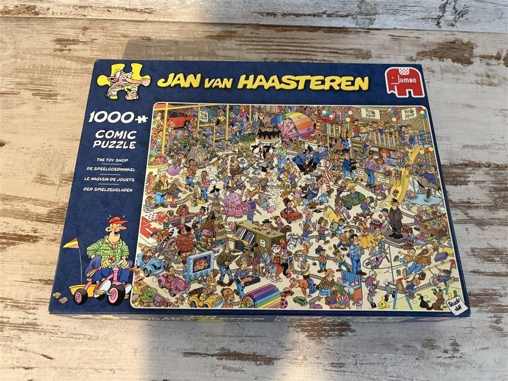 Jan van Haasteren - de speelgoedwinkel - 1000 stuks - s2066, Verzenden, Zo goed als nieuw