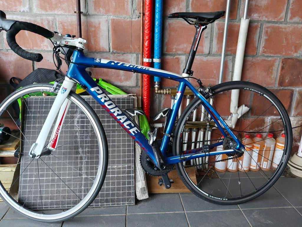 Prorace full Carbon volledig ultegra, Enlèvement, Carbone