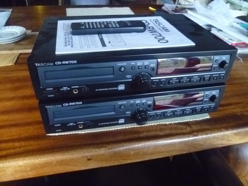 tascam cd-rw700 recorder, Audio, Tv en Foto, Professionele apparaten, Ophalen, Gebruikt