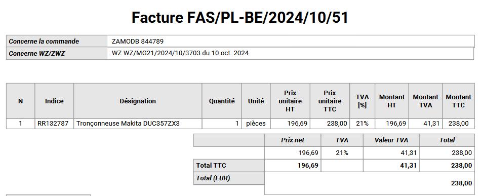 Makita DUC357Z Tronçonneuse BL 18 V LXT 35 cm, Enlèvement, Comme neuf