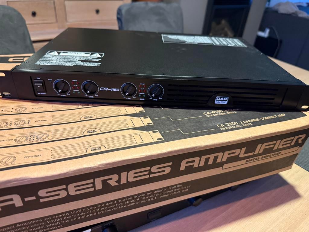 Dap CA4150 klasse D versterker, Muziek en Instrumenten, Ophalen, Nieuw, 500 tot 1000 watt, Overige typen
