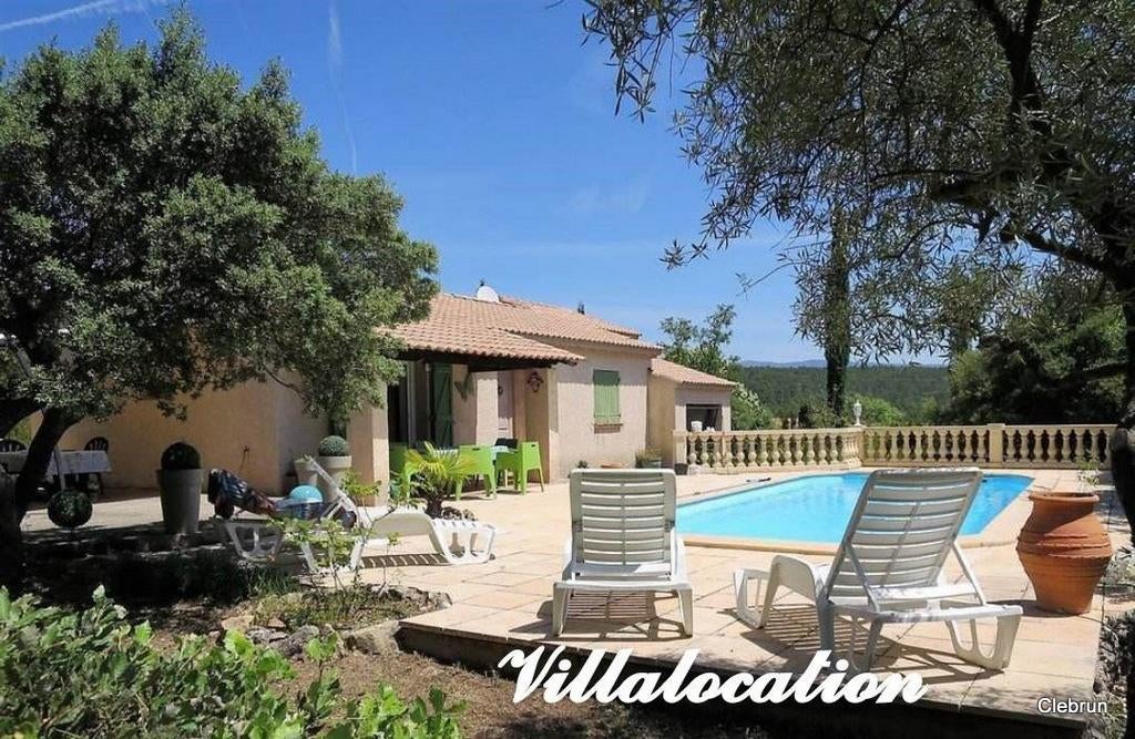 Var Provence Villa avec piscine privée 7 personnes, Propriétaire, Village, Maison de campagne ou Villa, Lit enfant