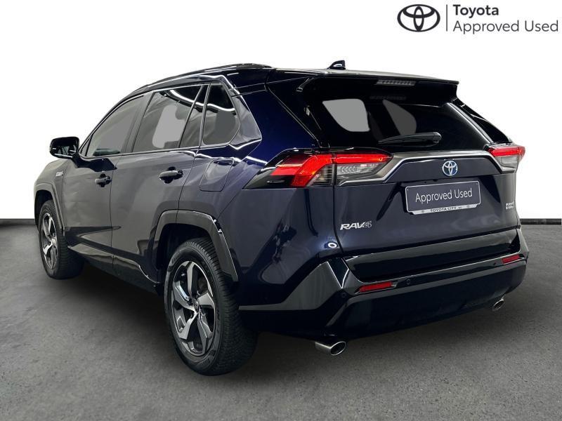 Toyota RAV-4 Premium Plus AWD PHEV, Auto's, Toyota, Automaat, 2487 cc, Blauw, 184 pk