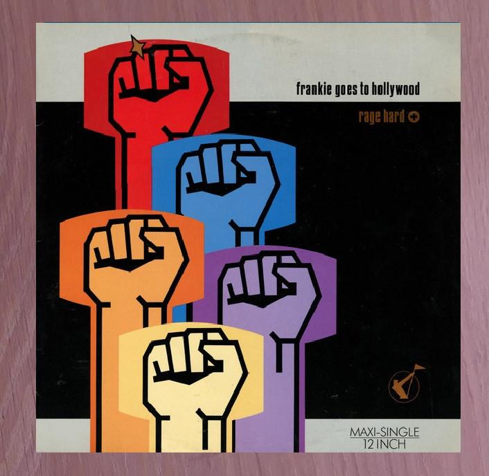 12" Maxi -  Frankie Goes To Hollywood ‎– Rage Hard (+), Cd's en Dvd's, Vinyl | Rock, Ophalen of Verzenden, Gebruikt, 12 inch, Poprock