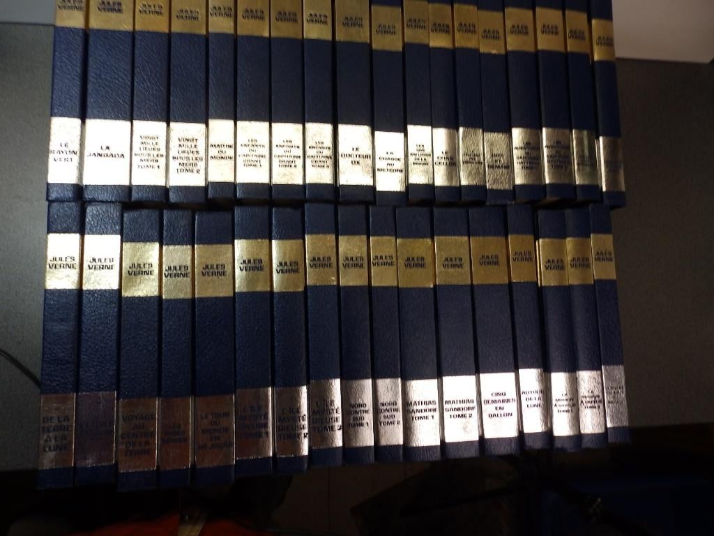Jules Verne - Integraal 35 delen - Walter Beckers, Boeken, Kinderboeken | Jeugd | 13 jaar en ouder, Zo goed als nieuw, Fictie