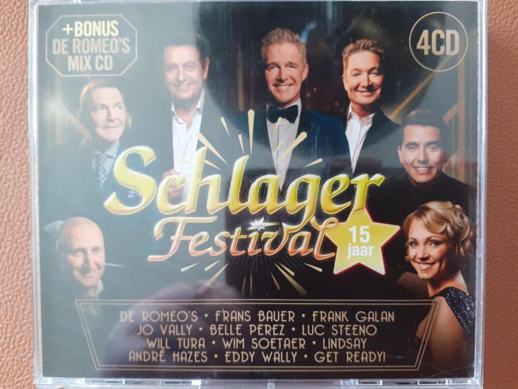 Cd 15 jaar SchlagerFestival, Ophalen of Verzenden