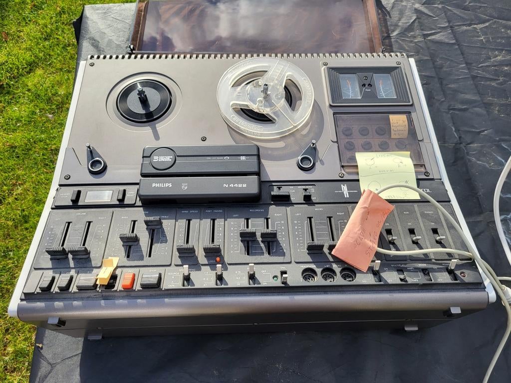 Magnétophone Vintage Philips N4422 - Magno-Control, Enlèvement, Magnétophone