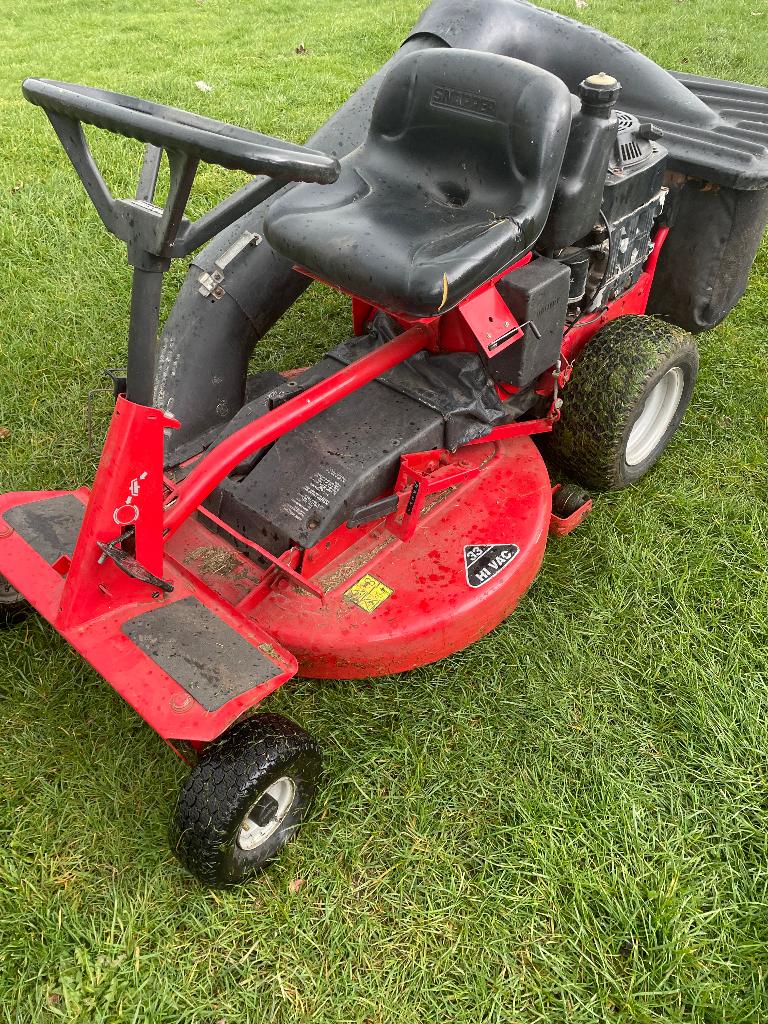 Tracteur tondeuse Snapper, Jardin & Terrasse, Tondeuses autoportées, Enlèvement, Bac de ramassage