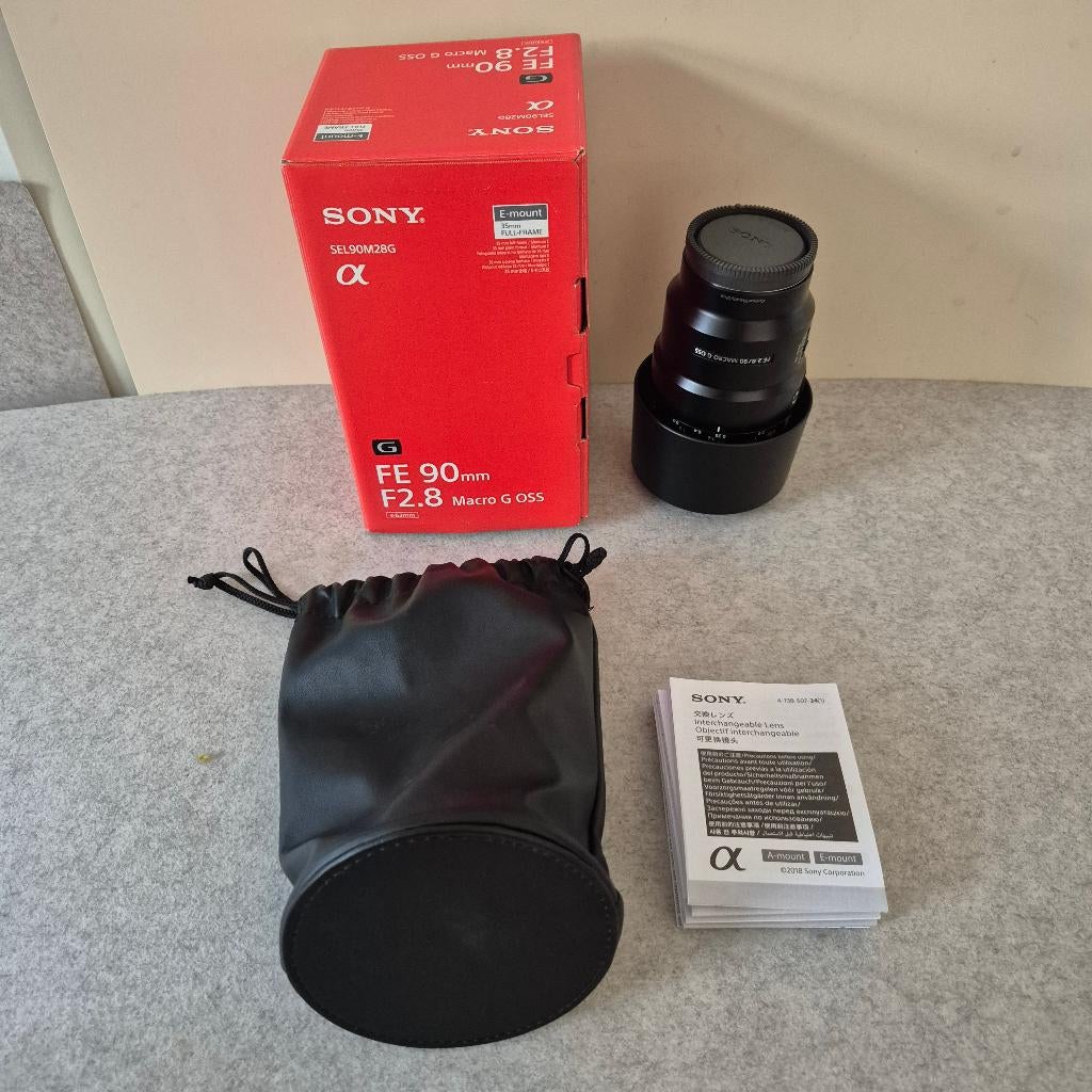 Sony macro lens FE 90 mm, Audio, Tv en Foto, Foto | Lenzen en Objectieven, Ophalen of Verzenden