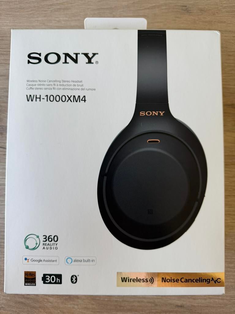 Sony WH-1000XM4 noise cancelling, Audio, Tv en Foto, Hoofdtelefoons, Zo goed als nieuw, Sony, Ophalen
